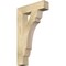 Ekena Millwork Olympic Block Rough Sawn Bracket, Douglas Fir, 4"W x 18"D x 30"H BKT04X18X30OLY05RDF - alternate 1